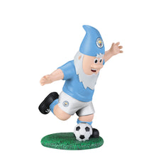 Load image into Gallery viewer, FOCO Officially Licensed Manchester City FC Striker Football Garden Gnome
