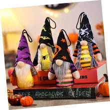 Load image into Gallery viewer, Cabilock 5pcs Decorative Gnome Ornaments Hanging Gnomes Halloween Pendants Fun Lighting Decor
