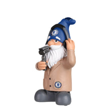 Load image into Gallery viewer, FOCO Officially Licensed Chelsea FC Football Commentator Garden Gnome
