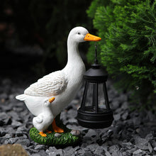 Load image into Gallery viewer, Solar Garden Statue, Duck Solar Lantern, Outdoor Home Decoration, Solar Lantern Statue, Cute Duck Statue, Patio Lawn Decor, Garden Solar Lighting, Duck Garden Ornament, Solar Lawn Decor, Porch Decorat
