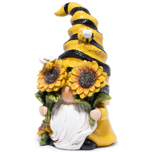 Load image into Gallery viewer, Hodao Spring Bumble Bee Gnome Figurine - Cute Garden Decor with Sunflower Accents, Yellow Bee Statue for Spring Home Table Decor, Unique Gifts for Nature Lovers
