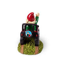 Load image into Gallery viewer, Kwirkworks Funny Garden Gnome - 4x4 Truck Wave Lawn Statue - 8 inches Tall
