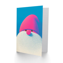 Load image into Gallery viewer, Wee Blue Coo Santa Gonk Gnome Pink Blue Fun Xmas For Child Kids Christmas Card
