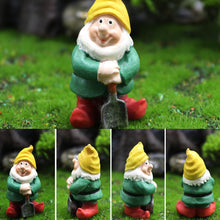 Load image into Gallery viewer, Mini Gnomes Set of 7 - Fairy Garden Accessories, Tiny Gnome Figurines for Miniature Fairy Garden Decor, Plant Pot Decorations
