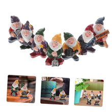 Load image into Gallery viewer, ULTECHNOVO 1Set Adorable Resin Dwarf Doll Garden Decor of Unique Gnome Figurines for DIY Outdoor Decoration for Enhancing Your Garden Charm
