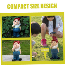 Load image into Gallery viewer, CIMAXIC Gnome Statue Set Elf Ornaments Resin Garden Gnomes Outdoor for Yard Christmas Decor
