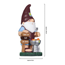 Load image into Gallery viewer, FOCO Officially Licensed Aston Villa FC BBQ Football Garden Gnome
