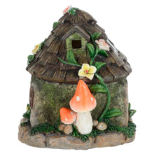Load image into Gallery viewer, Azuma Solar Power House Garden Decoration Resin Ornament LED Light - Turtle Cottage
