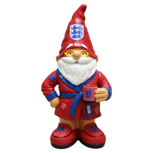 Load image into Gallery viewer, FOCO Official England Football Dressing Gown Garden Gnome
