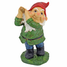 Load image into Gallery viewer, Design Toscano QM2458200 Bigey Burt Funny Golfing Garden Gnome Statue, 30 cm, Polyresin, Full Color
