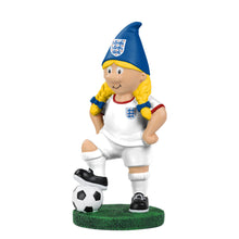 Load image into Gallery viewer, FOCO Officially Licensed England Female Football Garden Gnome
