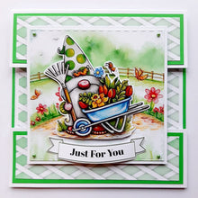 Load image into Gallery viewer, Katy Sue Garden Gnomes Paper Craft Pad for Card Making &amp; Crafts (Not Die-Cut)
