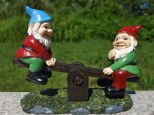 Load image into Gallery viewer, KEONSEN Large 7 in Funny Seesaw Gnome Garden Decor, Creative Garden Gnomes Outdoor Patio Decor, Resin Statues Gift, Yard Decorations Outdoor Decorations Patio and Yard Lawn Porch Decor (Seesaw Gnome)
