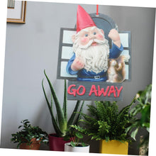 Load image into Gallery viewer, Happyyami Gnome Climbing Fairy Figurine Decoration for Balconies Patios Indoor Spaces Unique Finger Ornament for Home Outdoor Use for Gardens and Christmas Decor
