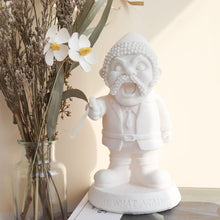 Load image into Gallery viewer, Unpainted Military Garden Gnomes, Say What Again! Funny War Gnome, DIY Paint Your Own Funny Army Gnomes, Resin Soldier Statue, Dwarf Gangster Statue, Statue for Indoor Outdoor Lawn Yard Decorations
