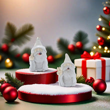 Load image into Gallery viewer, Eojmvxar Funny Garden Gnome Statue,2pcs Middle Finger Figurine Decorations for Lawn Yard Balcony Porch Patio Home Ornaments Outdoor，Garden Statue Outdoor, Smoking Wizard Gnome,
