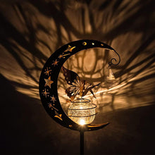 Load image into Gallery viewer, Tremdwoto Solar Lights Outdoor for Garden Gifts, Garden Ornaments Fairy Solar Lights, Moon Solar Lights Garden Stake Light Solar Powered LED Lights Decor for Patio,Balcony [Energy Class A++]
