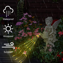 Load image into Gallery viewer, KATOOM Fairy Statue Solar Lights Outdoor Garden Statue Solar Garden Decor for Patio Yard Lawn Porch Pathway Art Decoration Housewarming Christmas Women Birthday Gift
