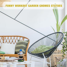 Load image into Gallery viewer, Anulely Outdoor Statue - Dumbbell Weightlifting Sculpture - Figurine Decoration with Vivid Expressions for Gardens, Courtyards, Lawns, Bedrooms
