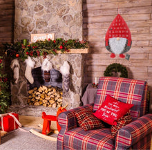 Load image into Gallery viewer, eBoutik - Christmas Santa Gonk/Gnome Design Advent Calendar With 25 Pockets - Children or Adult Reusable Christmas Countdown Calendar - Countdown To Santa For Kids (Red)
