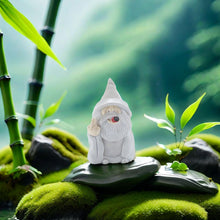 Load image into Gallery viewer, Eojmvxar Funny Garden Gnome Statue,2pcs Middle Finger Figurine Decorations for Lawn Yard Balcony Porch Patio Home Ornaments Outdoor，Garden Statue Outdoor, Smoking Wizard Gnome,
