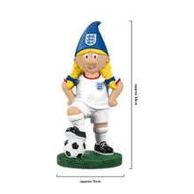Load image into Gallery viewer, FOCO Officially Licensed England Female Football Garden Gnome
