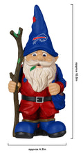 Load image into Gallery viewer, FOCO Buffalo Bills NFL Holding Stick Gnome 10.5 Inches Tall, Multicolor Team Colors
