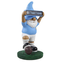 Load image into Gallery viewer, FOCO Official Manchester City FC Vintage Etihad Stadium Football Sign Garden Gnome
