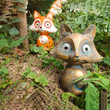 Load image into Gallery viewer, Cabilock 1pc Fox Solar Light outdoor decor outdoor solar lights garden fox lamp Solar Lights Outdoor Decorative Light Solar Lamp animal landscape lights statuette decorations ornaments
