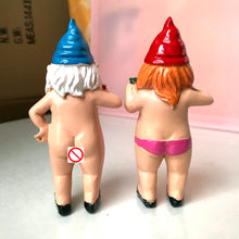 Load image into Gallery viewer, YiMOO Garden Gnomes Funny, Gardening Rude Novelty Unusual Gifts for Women Men Funny Garden Ornaments Outdoor Unusual
