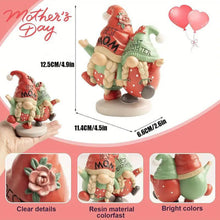 Load image into Gallery viewer, Générique Gnomes Decorations for Yard, Mother and Daughter Dwarf Garden Statues, 4.92x4.49x2.6 inches, Perfect Mother&#39;s Day Lawn, Balcony, Porch, Courtyard Decor, Outdoor Decor for Lawn
