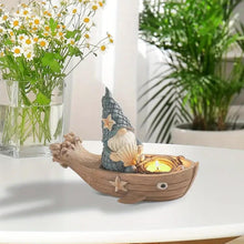 Load image into Gallery viewer, Générique GNOME Figurines, Nautical Dwarf Ornaments, Tabletop GNOME Decor with Whimsical Seaside Inspired Charm Design for Home, Bathroom, Ot Poolside Decor, 1 Piece
