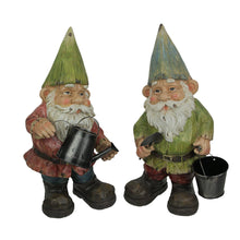 Load image into Gallery viewer, Gardening Garden Gnomes Home Garden Decor Resin Sculptures Lawn Art Yard Decorations 15 Inches High
