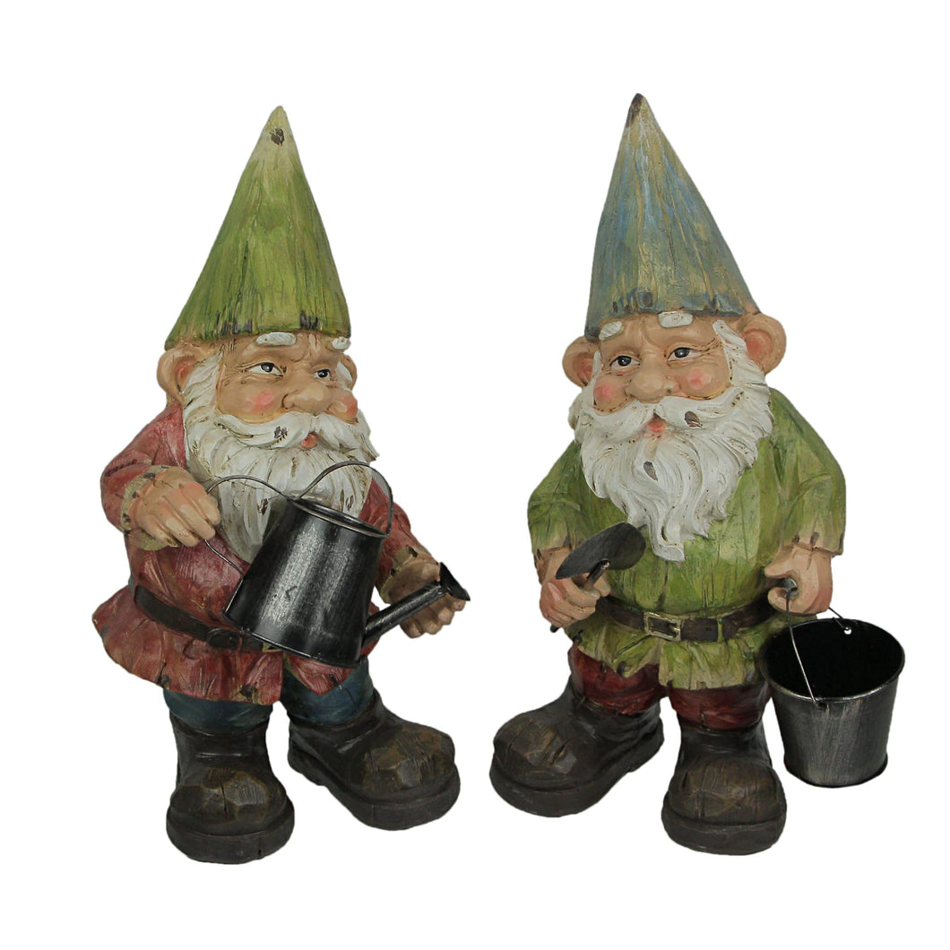 Gardening Garden Gnomes Home Garden Decor Resin Sculptures Lawn Art Yard Decorations 15 Inches High