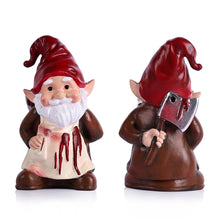 Load image into Gallery viewer, XIYOUQI Horror Gnome with Axe – 5.5&quot; Cute Yet Creepy Halloween Gnome Figurine for Indoor Outdoor Decor, Funny Scary Gnome Statue for Garden, Table or Desk, Horror Gifts &amp; Halloween Decorations
