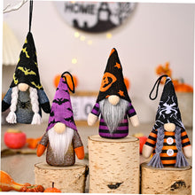 Load image into Gallery viewer, Cabilock 5pcs Decorative Gnome Ornaments Hanging Gnomes Halloween Pendants Fun Lighting Decor
