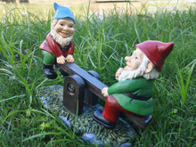 Load image into Gallery viewer, KEONSEN Large 7 in Funny Seesaw Gnome Garden Decor, Creative Garden Gnomes Outdoor Patio Decor, Resin Statues Gift, Yard Decorations Outdoor Decorations Patio and Yard Lawn Porch Decor (Seesaw Gnome)
