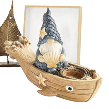 Load image into Gallery viewer, Générique GNOME Figurines, Nautical Dwarf Ornaments, Tabletop GNOME Decor with Whimsical Seaside Inspired Charm Design for Home, Bathroom, Ot Poolside Decor, 1 Piece
