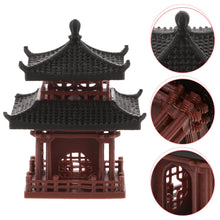 Load image into Gallery viewer, TOYANDONA Miniature Pagoda Statue Chinese Japanese Asian Garden Decor Bonsai Mini Pavilion Tower Fairy Garden Accessories for Micro Landscape Aquarium Ornaments
