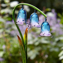 Load image into Gallery viewer, Solar lamp – bluebell design, pack of 2
