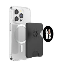 Load image into Gallery viewer, Garden Grandpa Teacher Gnome Love Reading Books Graphic PopSockets PopWallet for MagSafe
