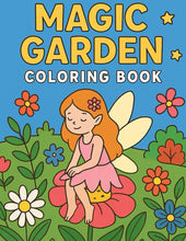 Load image into Gallery viewer, Magical Garden: A Coloring Book with Gnomes, Trees, Bugs, and Enchanted Garden Adventures – Fun for Kids!
