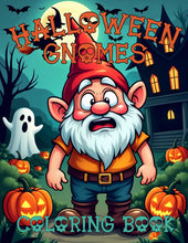 Load image into Gallery viewer, Halloween Gnomes Coloring Book

