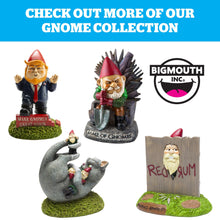 Load image into Gallery viewer, BigMouth Inc Golfing Garden Gnome Statue - Funny Lawn Decoration, Outdoor Golf Decor, Quirky Yard Ornament, Unique Golf Gift, Lawn and Garden Figurine
