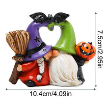 Load image into Gallery viewer, Pzuryhg Halloween Gnomes, Garden Gnomes, Spring Gnomes, Outdoor Gnomes Decorations, Gnomes Couple Decorations, Flower Gnomes Ornaments Decor, Summer Gnomes Figurines, Kiss Gnome Statue For Home
