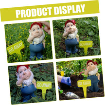 Load image into Gallery viewer, ibasenice 1Set Adorable Resin Gnome Statue Garden Gnome Ornaments for Home Decor for Festival and Landscaping Charming Design for Desktop Display
