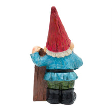 Load image into Gallery viewer, Alpine Corporation WQA1068 Garden Welcome&#39; Sign Gnome Statue, Multicolor
