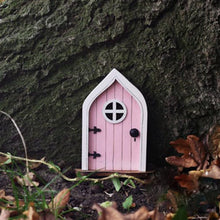 Load image into Gallery viewer, Mllkcao Garden Ornaments Outdoor Door and Window Pendant Crafts Outdoor Elves Dwarf Courtyard Garden Tree Decoration Pink
