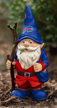 Load image into Gallery viewer, FOCO Buffalo Bills NFL Holding Stick Gnome 10.5 Inches Tall, Multicolor Team Colors
