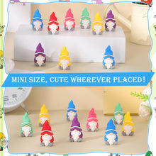 Load image into Gallery viewer, DoubleFill 30 Pcs Mini Gnomes Figurines Tiny Fairy Garden Spring Gnomes Statue Bulk for Goody Bag Stuffers Filler Party Favors Gifts Decor Home Garden Dollhouse Micro Landscape Accessories
